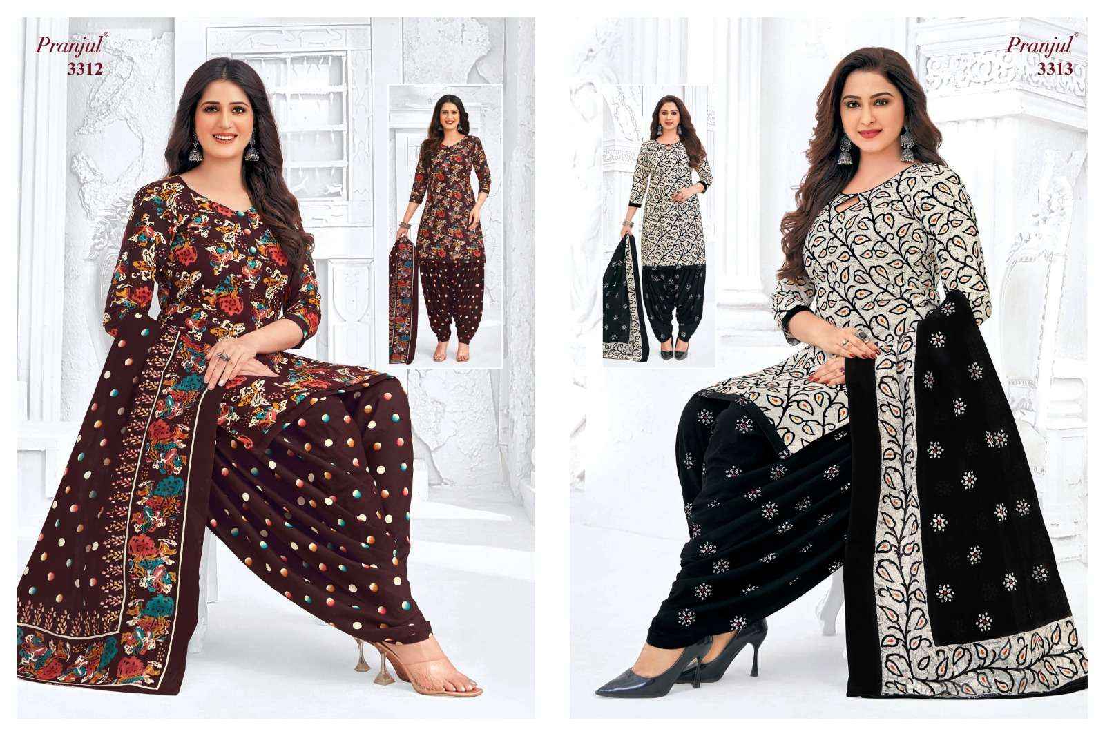 Pranjul Priyanshi Vol-33  Cotton Readymade Suit (30 pcs Catalogue)