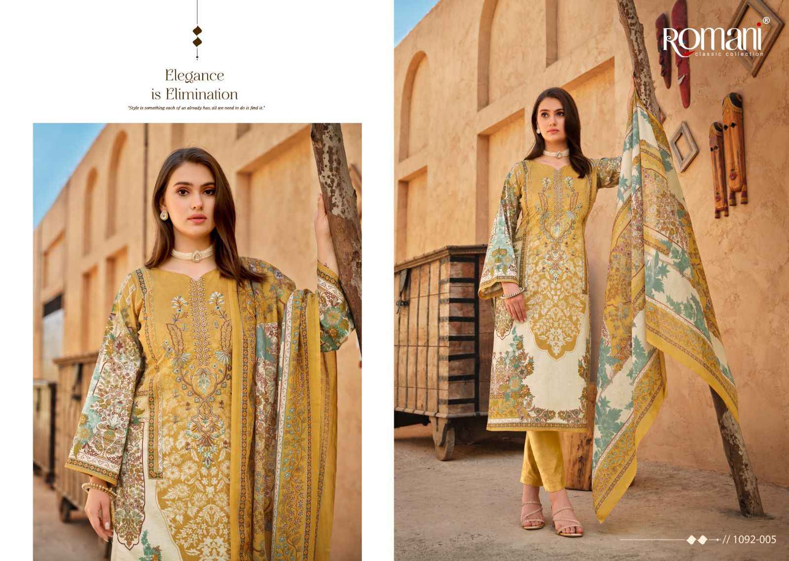 Romani Aarzu Vol-9 Cotton Dress Material (8 pcs Catalogue)