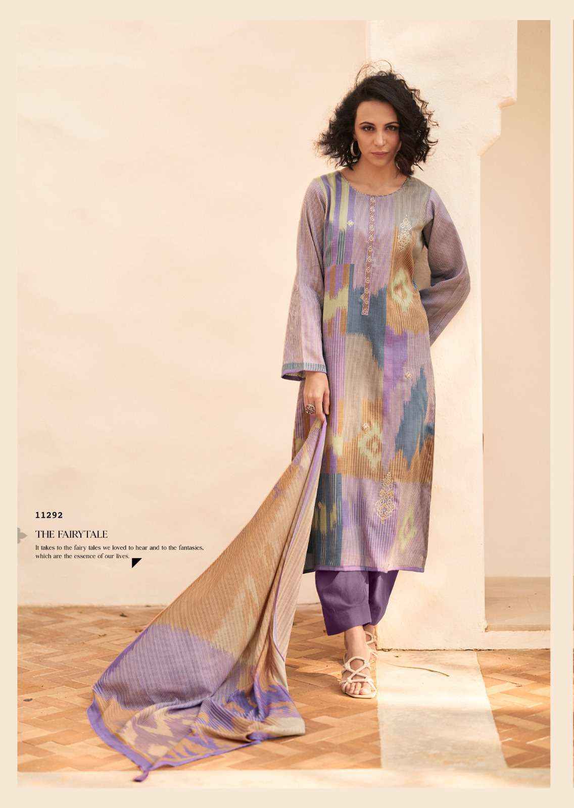 Sadhna Fashion Valencia Jam Cotton Dress Maerial (6 pcs Catalogue)
