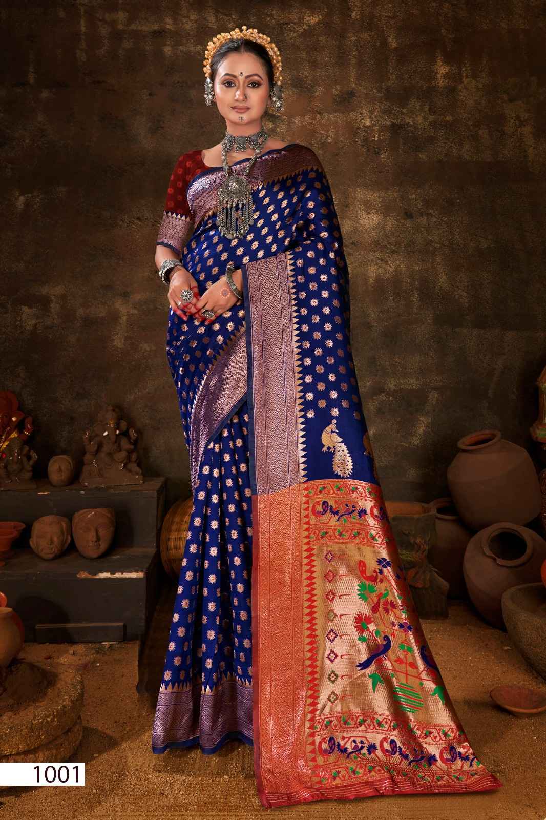 Saroj Morni Silk Soft Silk Saree (5 pcs Catalogue)
