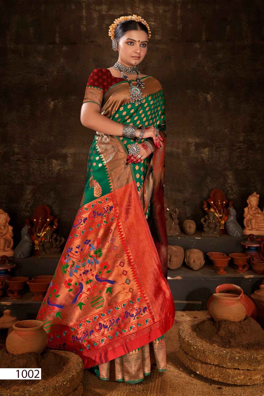 Saroj Morni Silk Soft Silk Saree (5 pcs Catalogue)