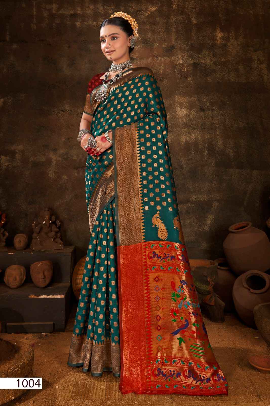 Saroj Morni Silk Soft Silk Saree (5 pcs Catalogue)