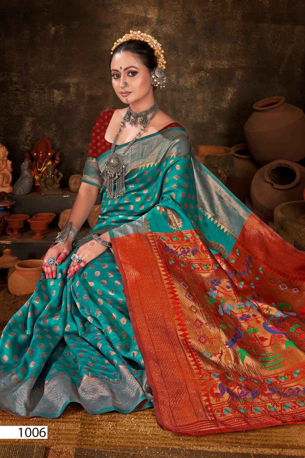 Saroj Morni Silk Soft Silk Saree (5 pcs Catalogue)