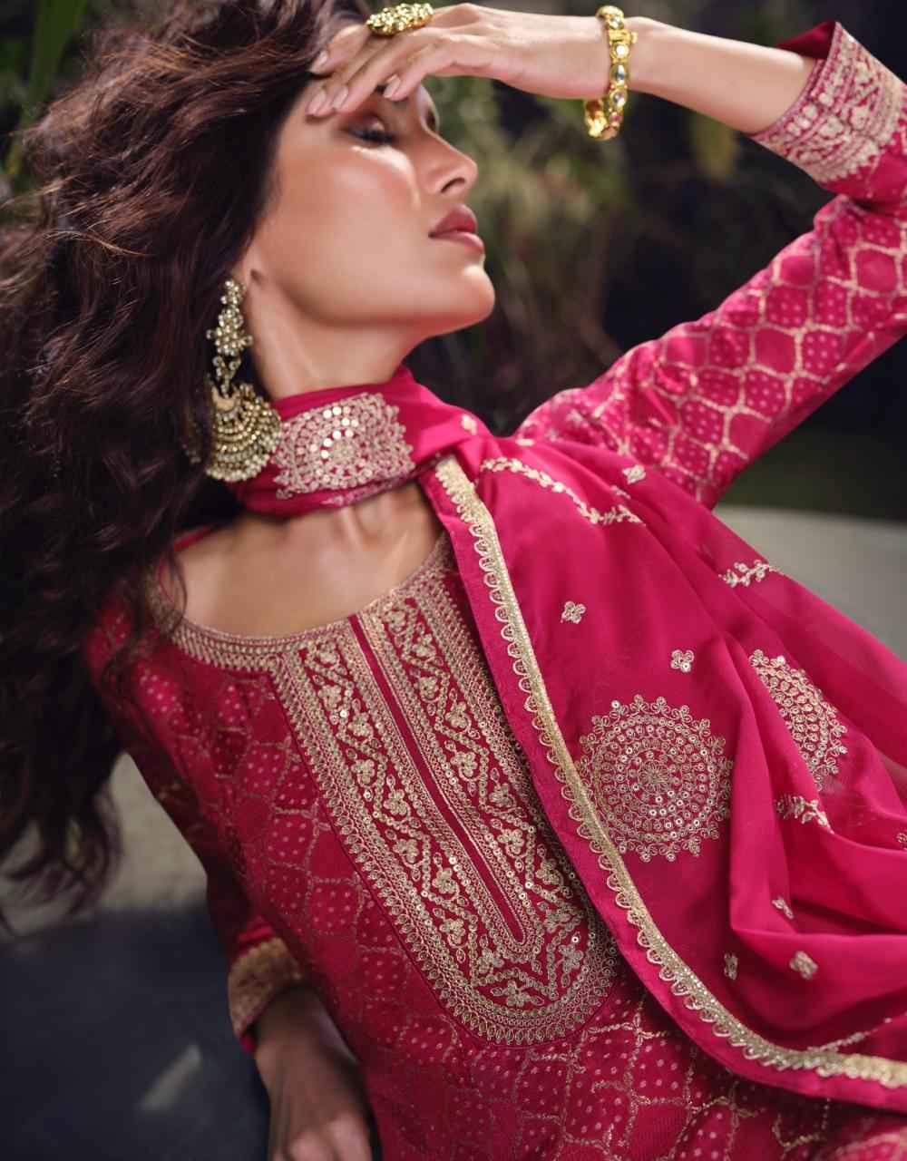 Sayuri Designer Akshara Readymade Viscouse Dress (3 pcs Catalogue)