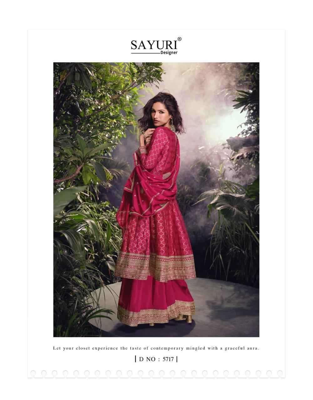 Sayuri Designer Akshara Readymade Viscouse Dress (3 pcs Catalogue)