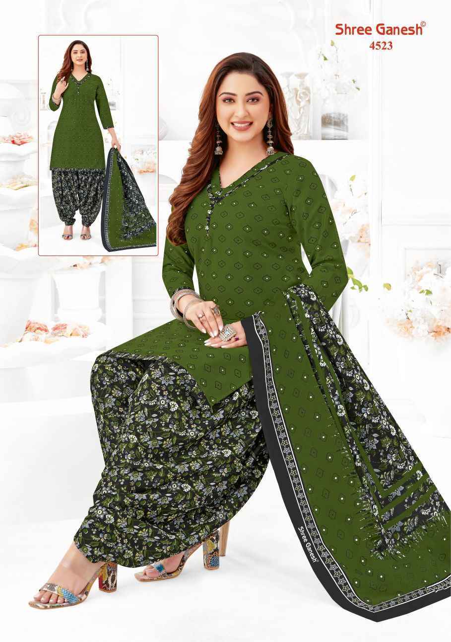 Shree Ganesh Hansika Vol-25 Exclusive Cotton Readymade Suit (18 pcs Catalogue)