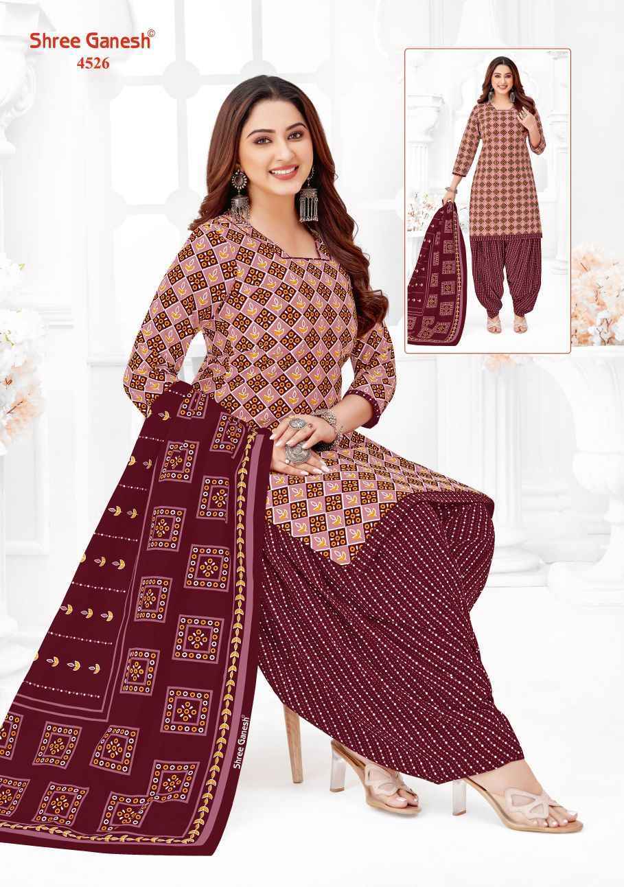Shree Ganesh Hansika Vol-25 Exclusive Cotton Readymade Suit (18 pcs Catalogue)