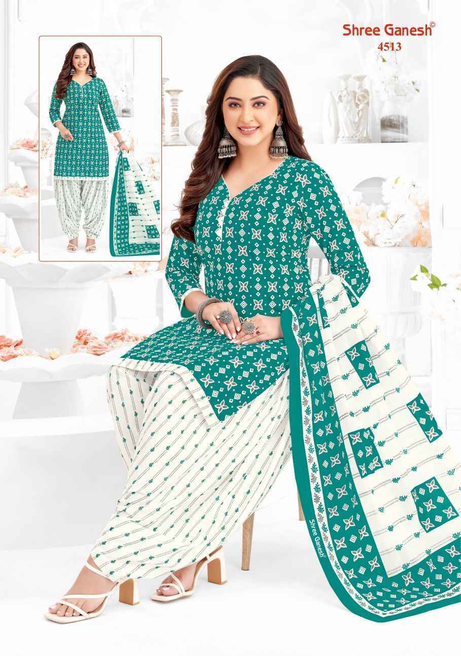Shree Ganesh Hansika Vol-25 Exclusive Cotton Readymade Suit (18 pcs Catalogue)