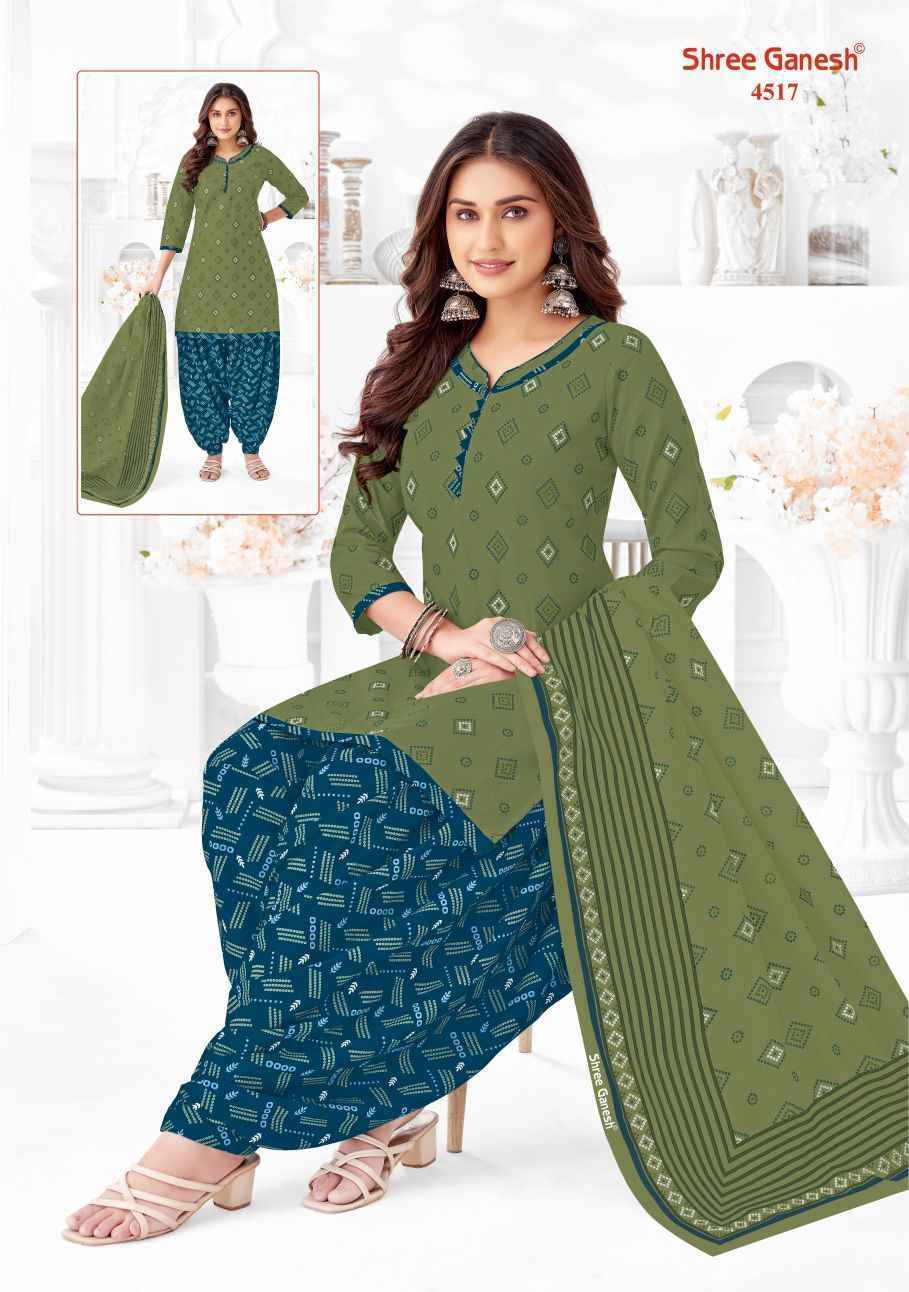 Shree Ganesh Hansika Vol-25 Exclusive Cotton Readymade Suit (18 pcs Catalogue)