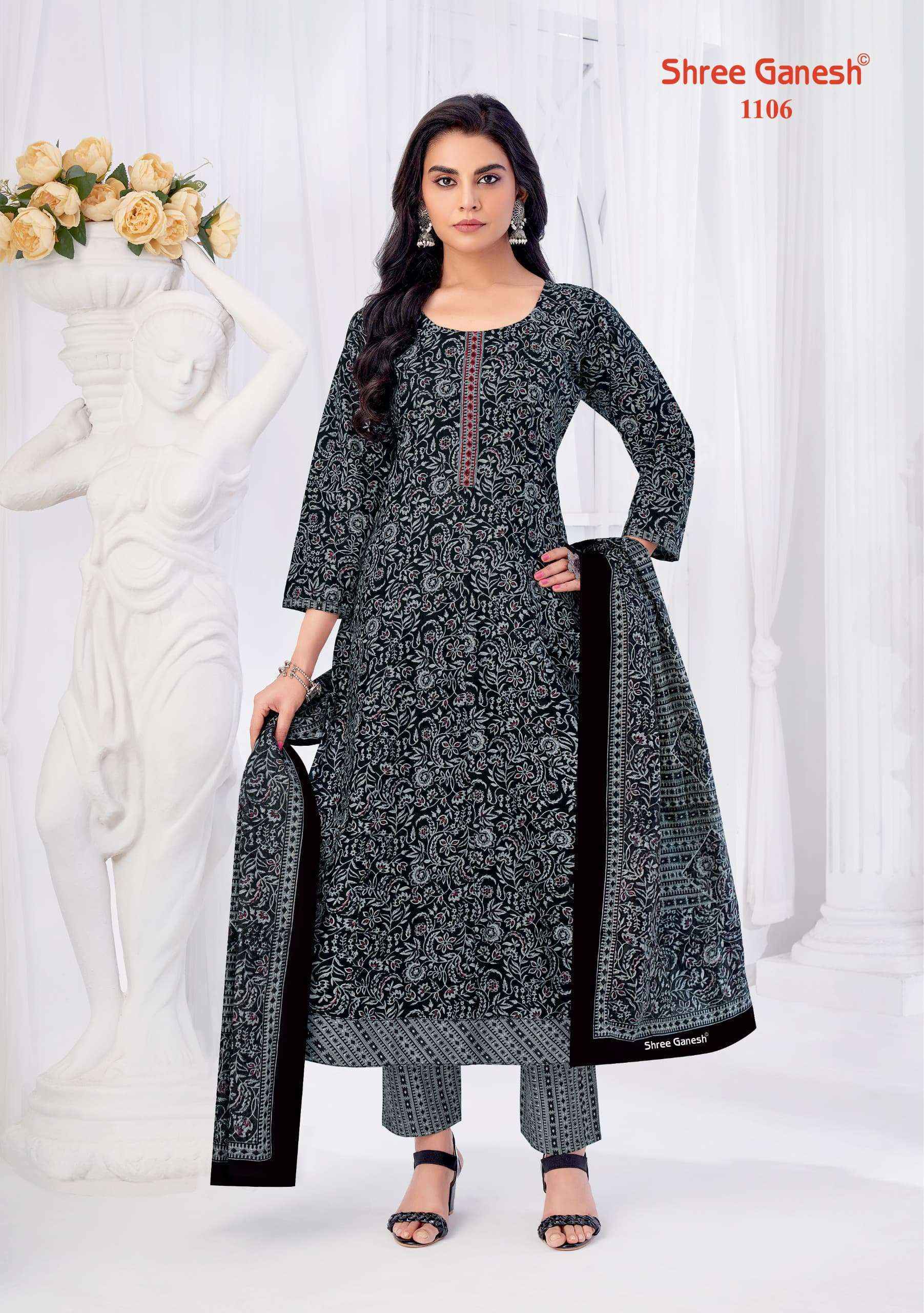 Shree Ganesh Zeenat Vol-1 Cotton Readymade Suit (9 pcs Catalogue)