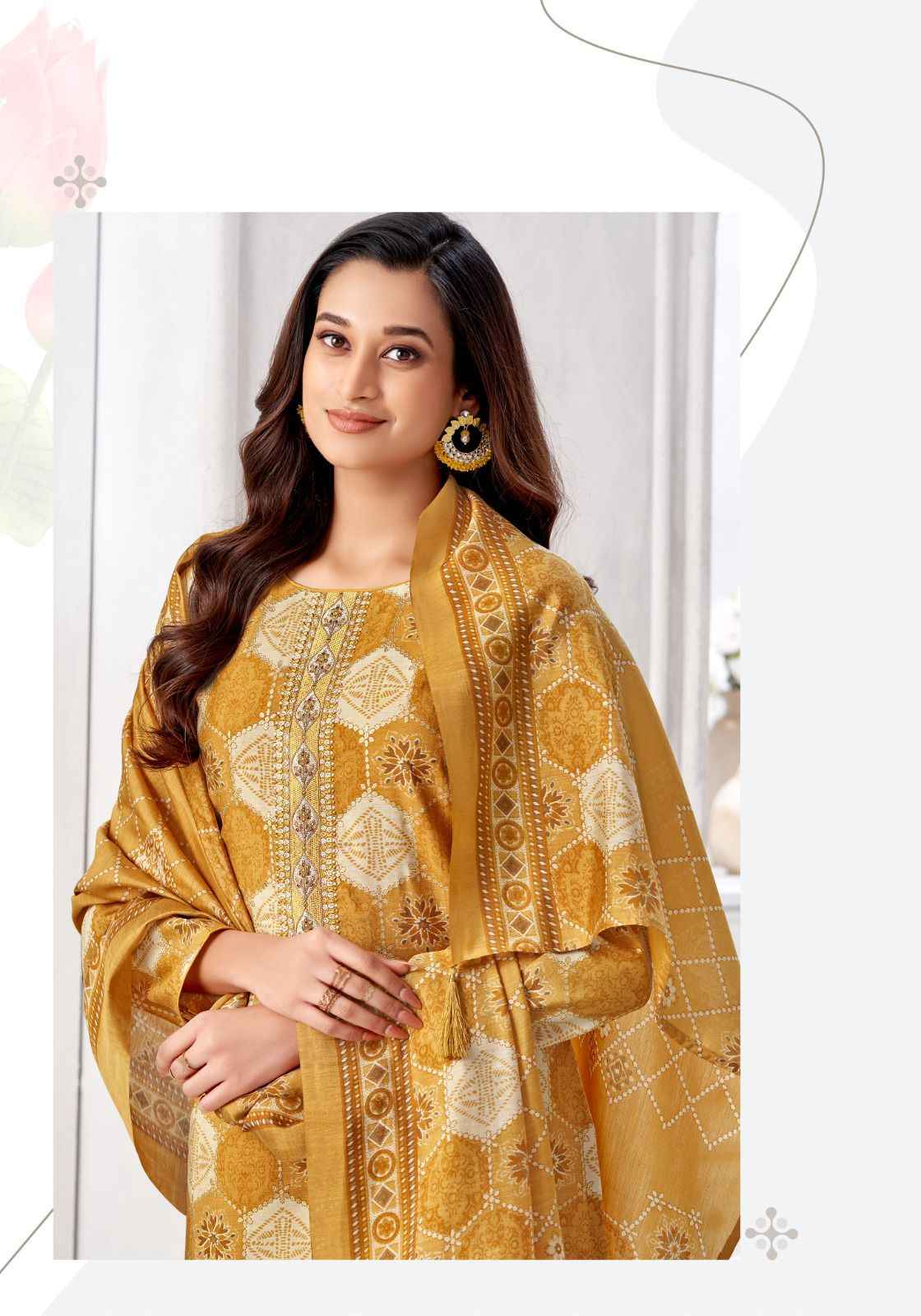 Suryajyoti Kuhu Vol-1 Pure Modal Dress Material (6 pcs Catalogue)
