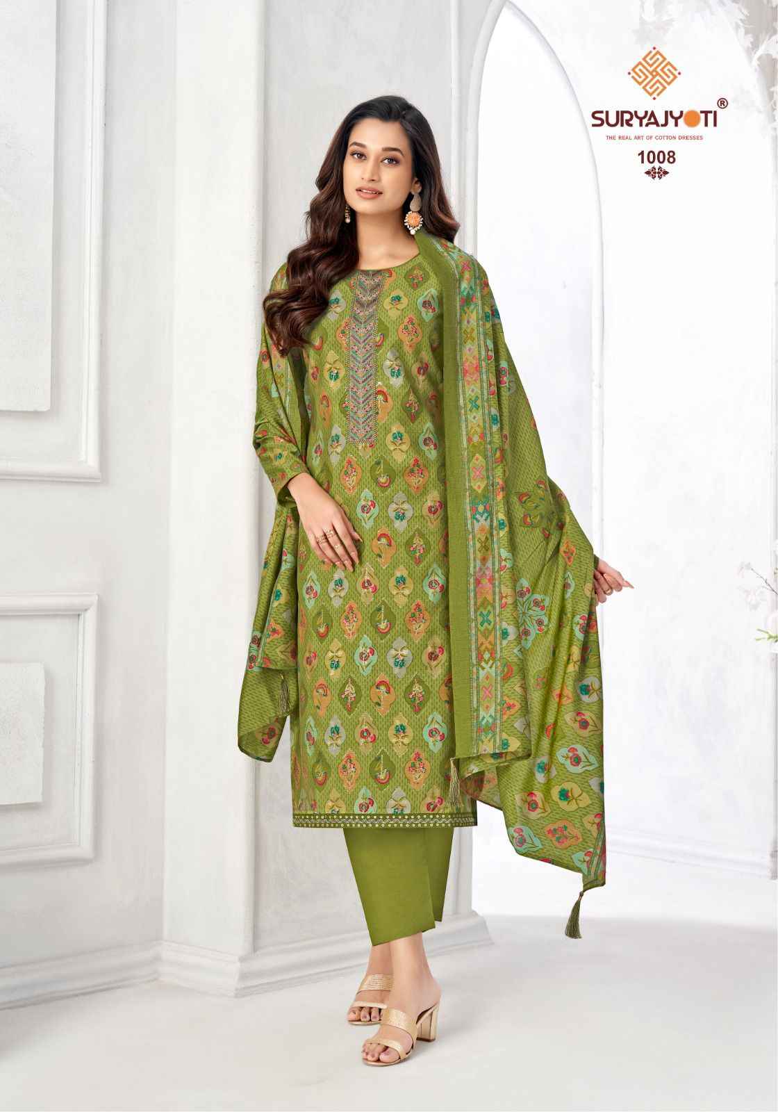Suryajyoti Kuhu Vol-1 Pure Modal Dress Material (6 pcs Catalogue)