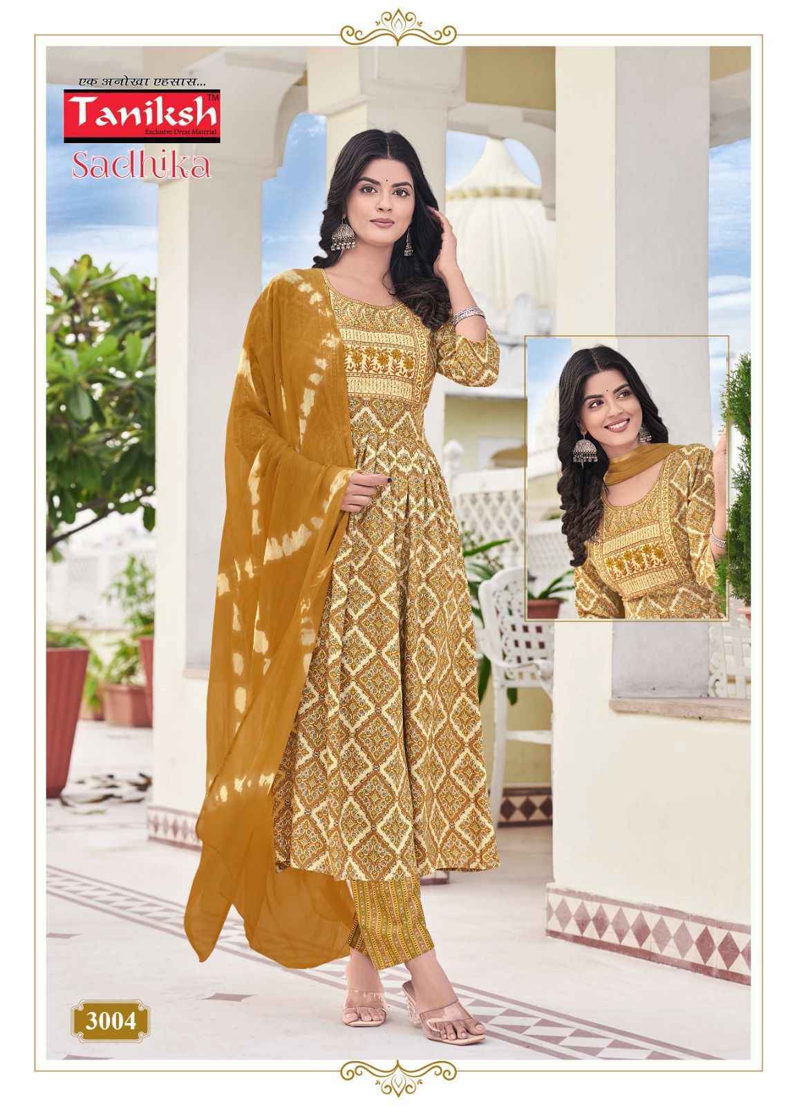 Taniksh Sadhika Vol-3 Rayon Readymade Suit (8 pcs Catalogue)