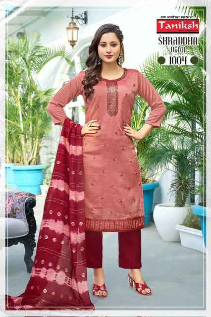 Taniksh Shraddha Vol-1 Vichitra Readymade Suit (8 pcs Catalogue)