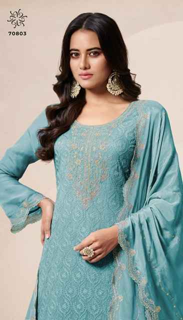Vinay Fashion Kuleesh Dia Silk Dress Material (5 pcs Catalogue)