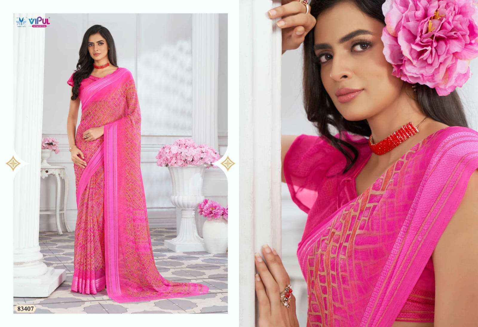 Vipul Falguni Vol-2 Georgette Saree (9 pcs Catalogue)