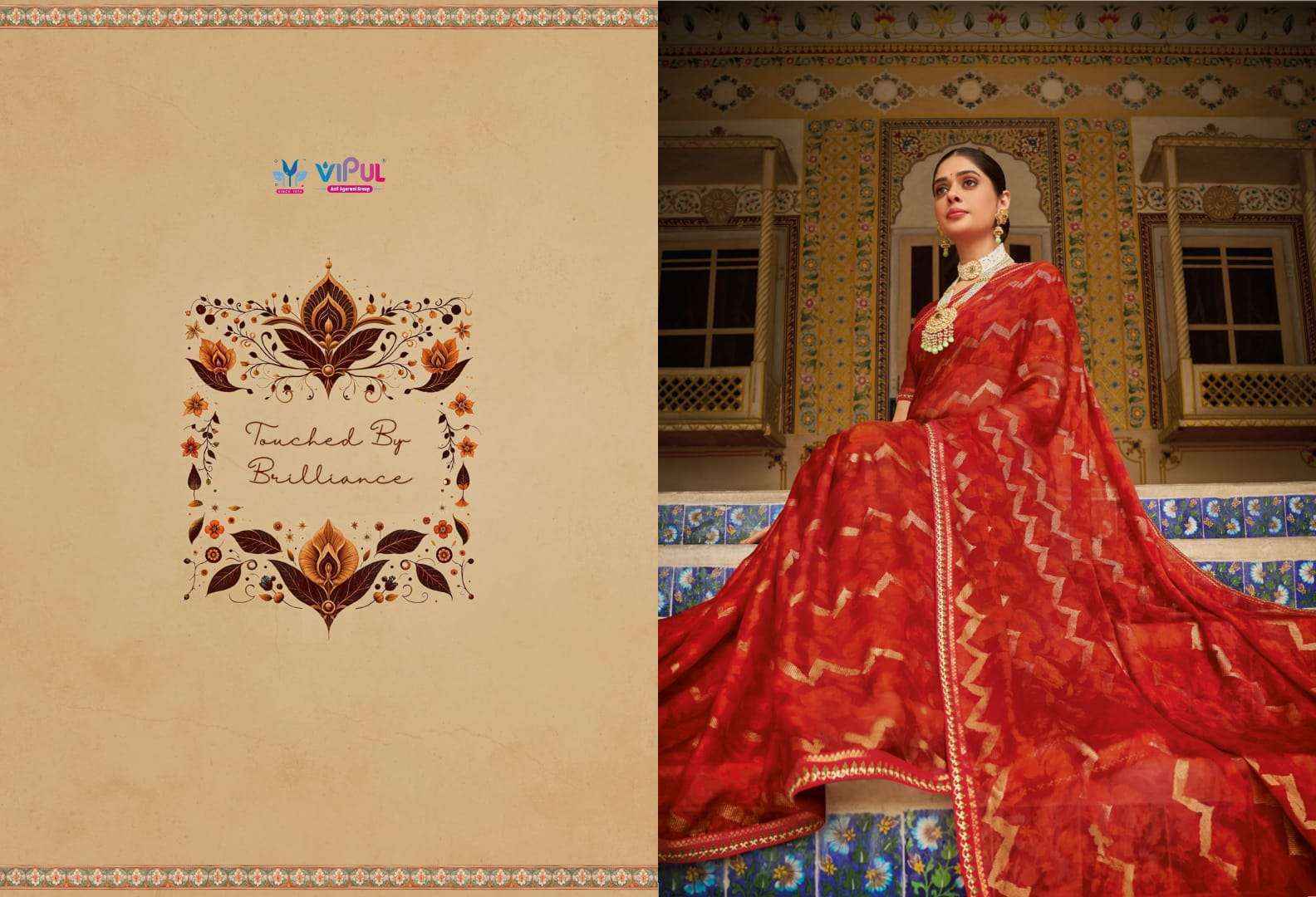 Vipul Sugandha Vol-3 Georgette Saree (4 pcs Catalogue)