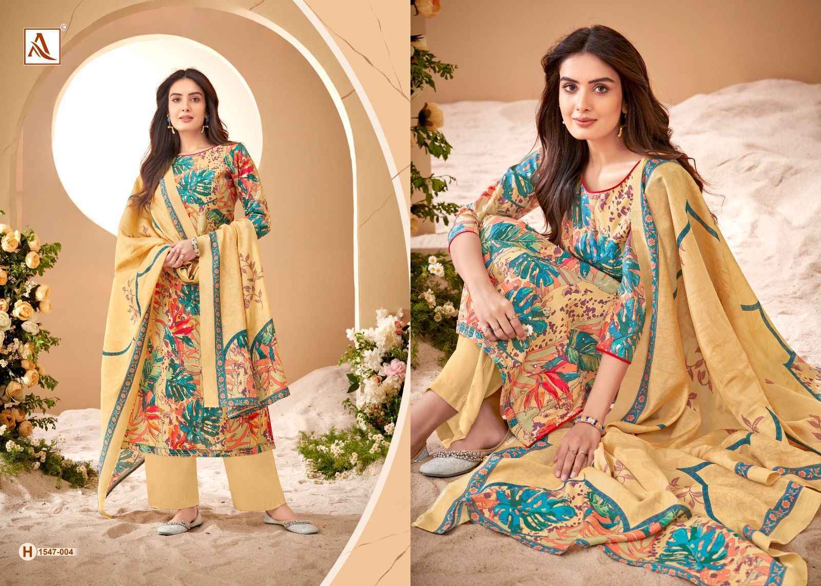 Alok Aagan Viscouse Mudaal Dress Material (6 pcs Catalogue)