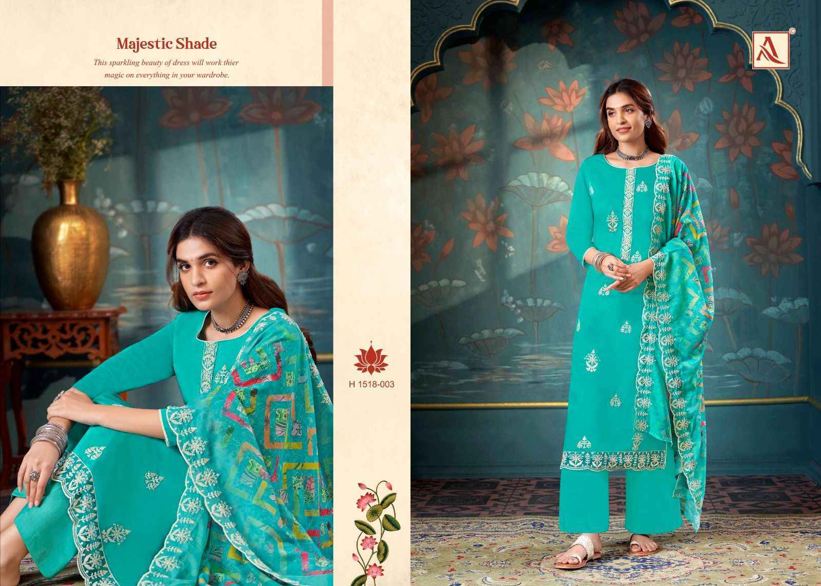 Alok Alvina Edition 2 Zam Cotton Dress Material 6 pcs Catalogue