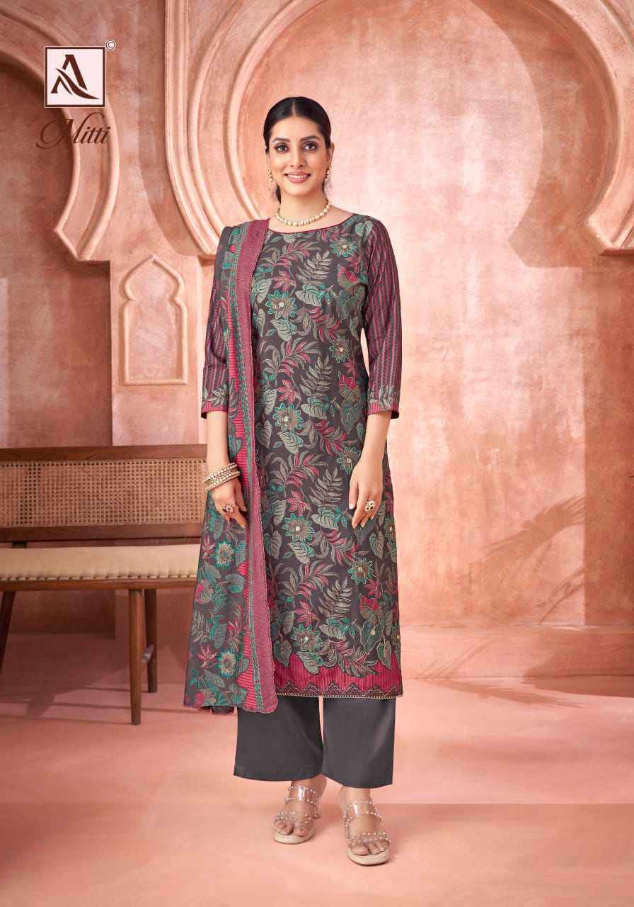 Alok Mitti Mudaal Dress Material (6 pcs Catalogue)