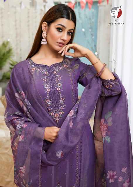 Anju Fabrics Sayara Vol-2 Shimmer Readymade Suit (5 pcs Catalogue)