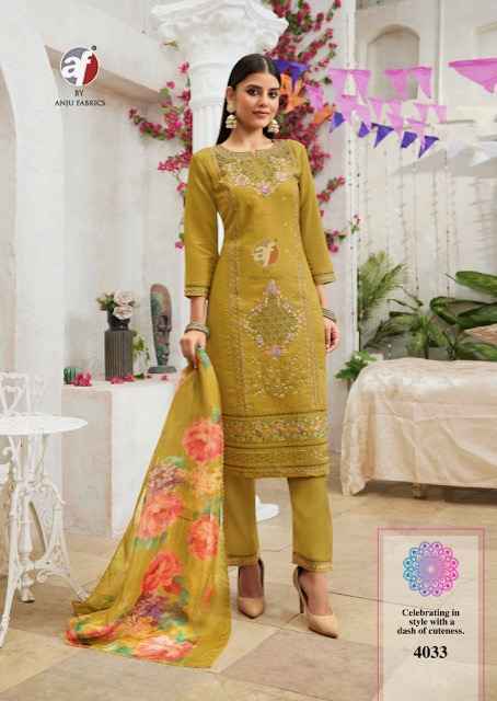 Anju Fabrics Sayara Vol-2 Shimmer Readymade Suit (5 pcs Catalogue)