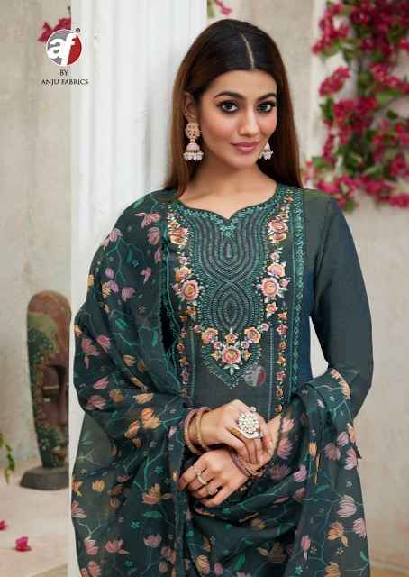 Anju Fabrics Sayara Vol-2 Shimmer Readymade Suit (5 pcs Catalogue)