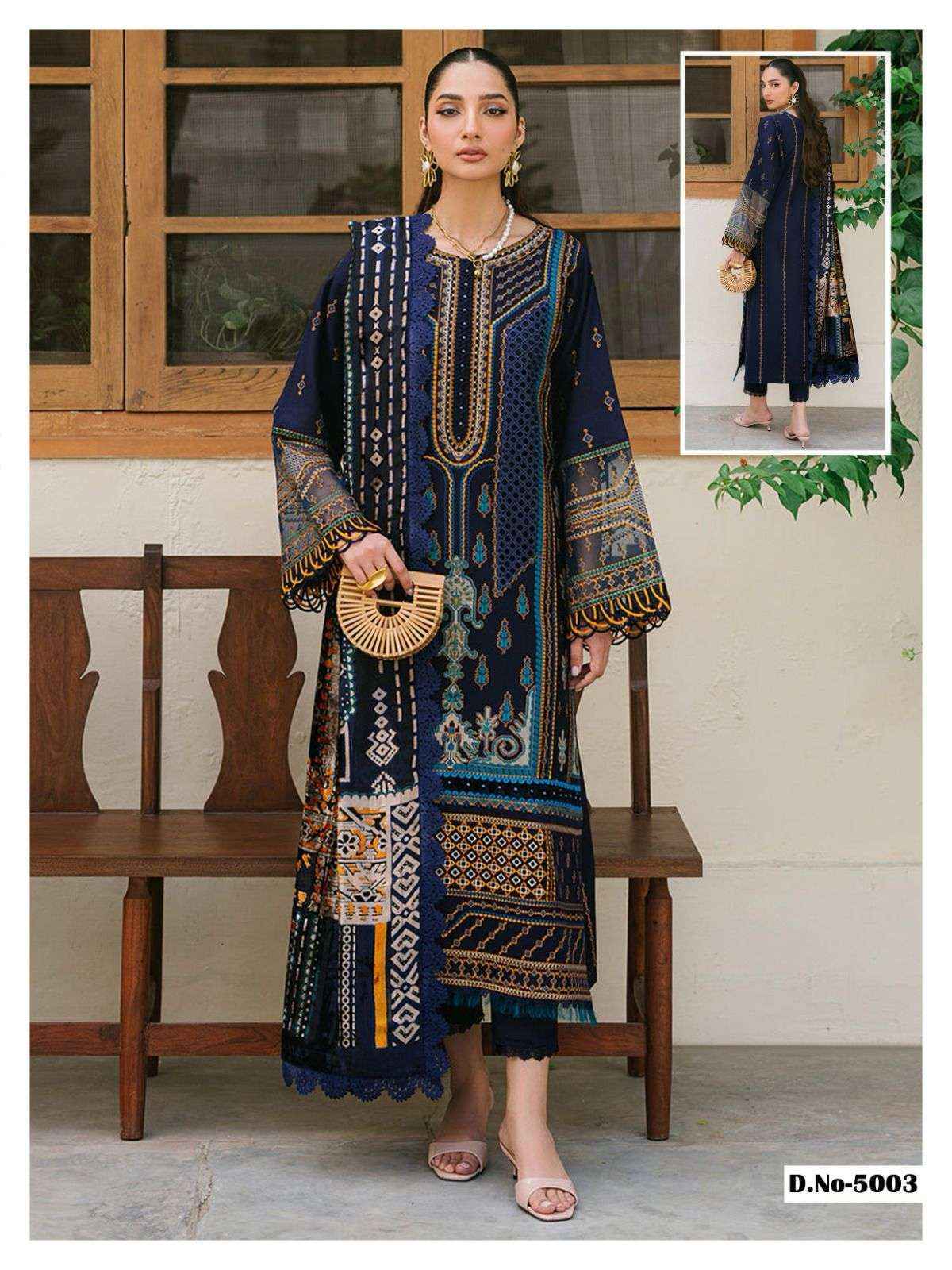 Asifa Nabeel Vol-5 Cotton Dress Material (6 pcs Catalogue)