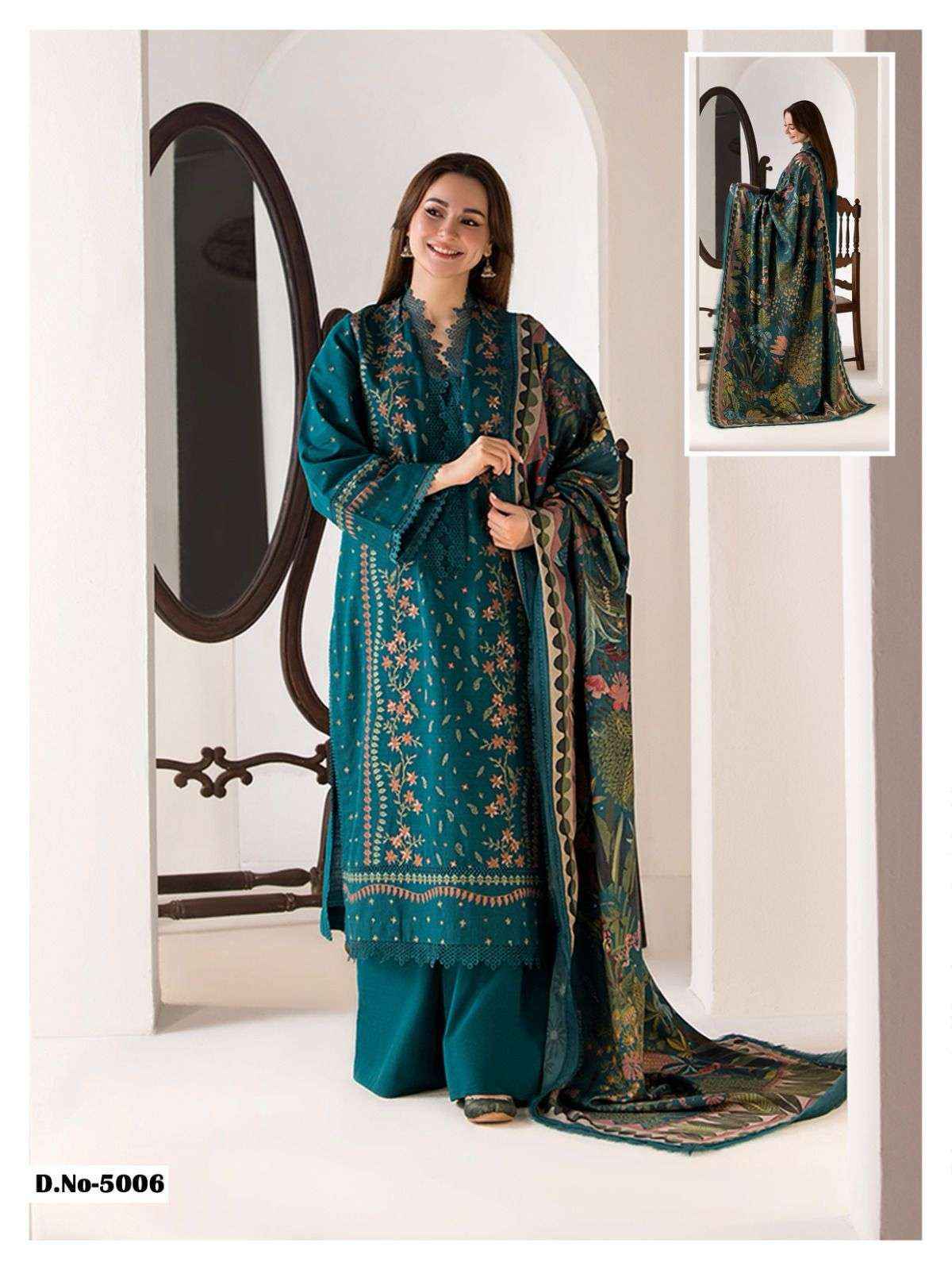 Asifa Nabeel Vol-5 Cotton Dress Material (6 pcs Catalogue)