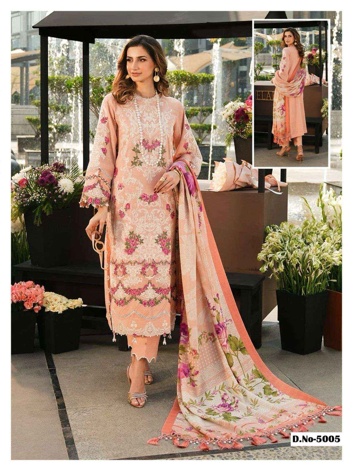 Asifa Nabeel Vol-5 Cotton Dress Material (6 pcs Catalogue)