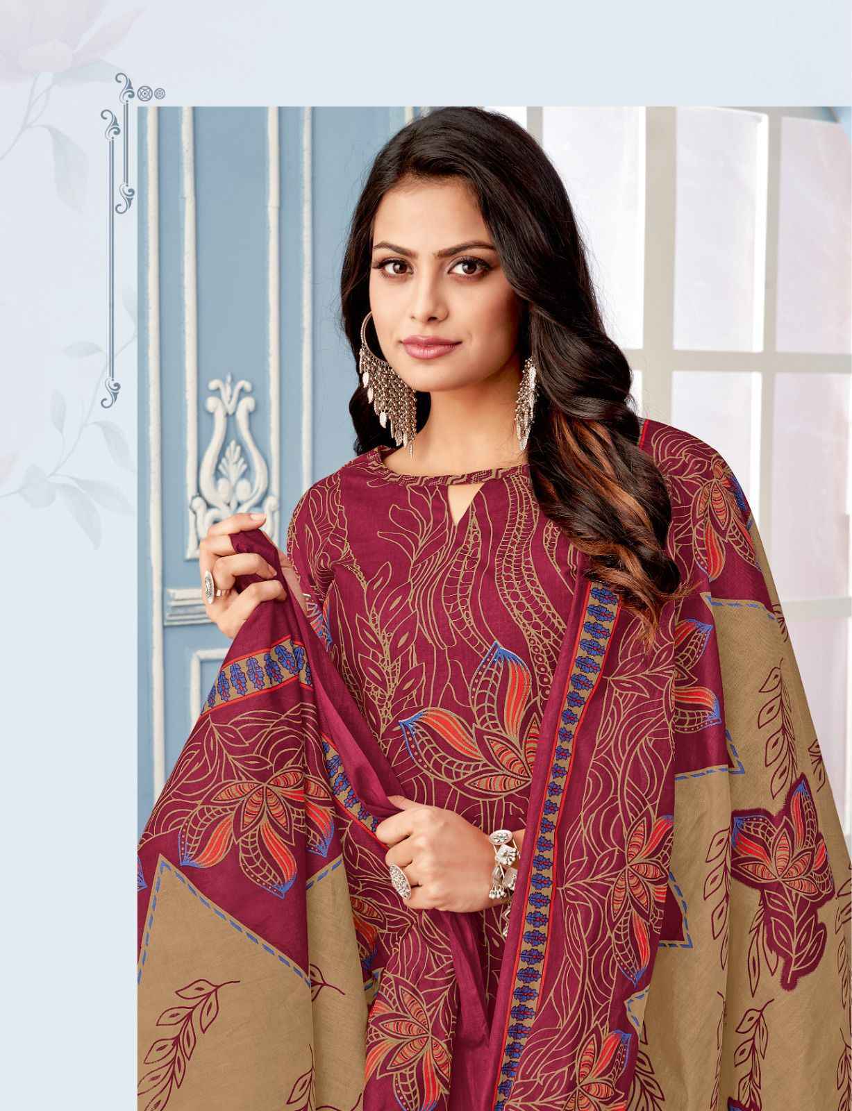 Balaji Trendy Cottons Vol -3 Cotton Dress Material (12 pcs Catalogue)
