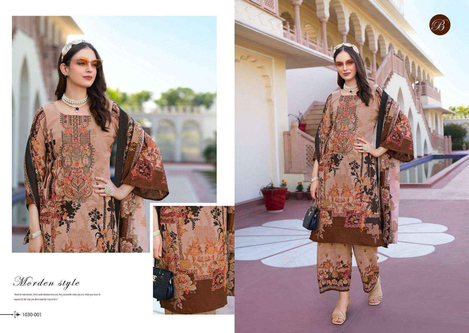 Belliza Dilshad Vol-2 Viscose Rayon Dress Material (8 pcs Catalogue)