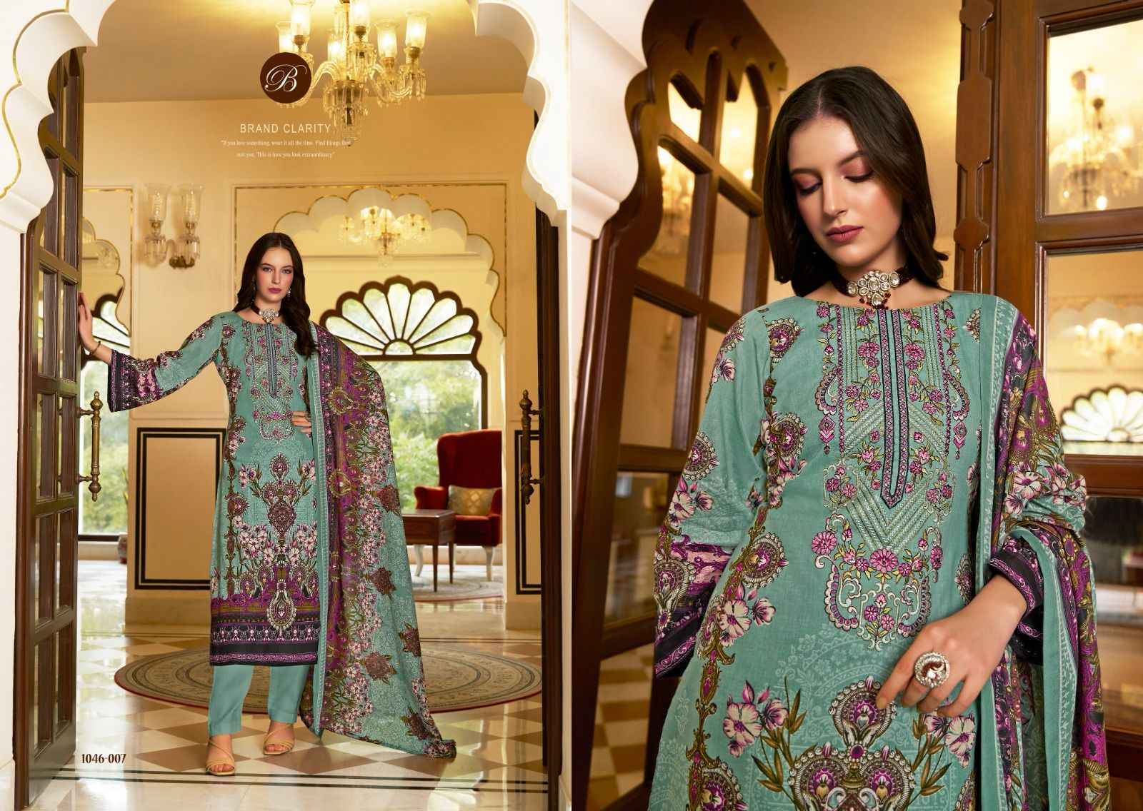 Belliza Naira Vol-94 Cotton Dress Material (8 pcs Cataloge