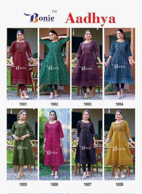 Bonie Aadhya Cotton Kurti (8 pcs Catalogue)