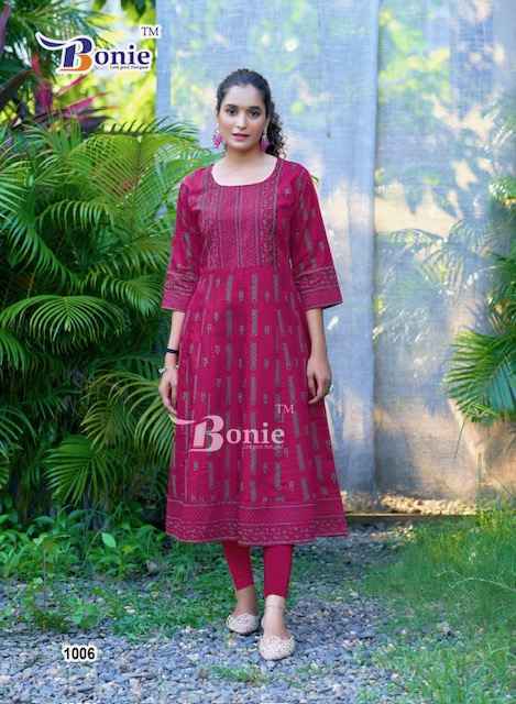 Bonie Aadhya Cotton Kurti (8 pcs Catalogue)