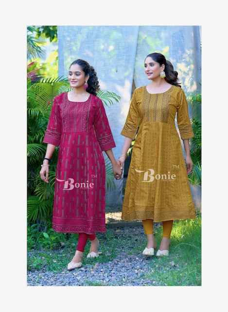 Bonie Aadhya Cotton Kurti (8 pcs Catalogue)