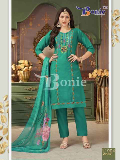 Bonie Farah Vol-1 Roman Readymade Suit (6 pcs Catalogue)