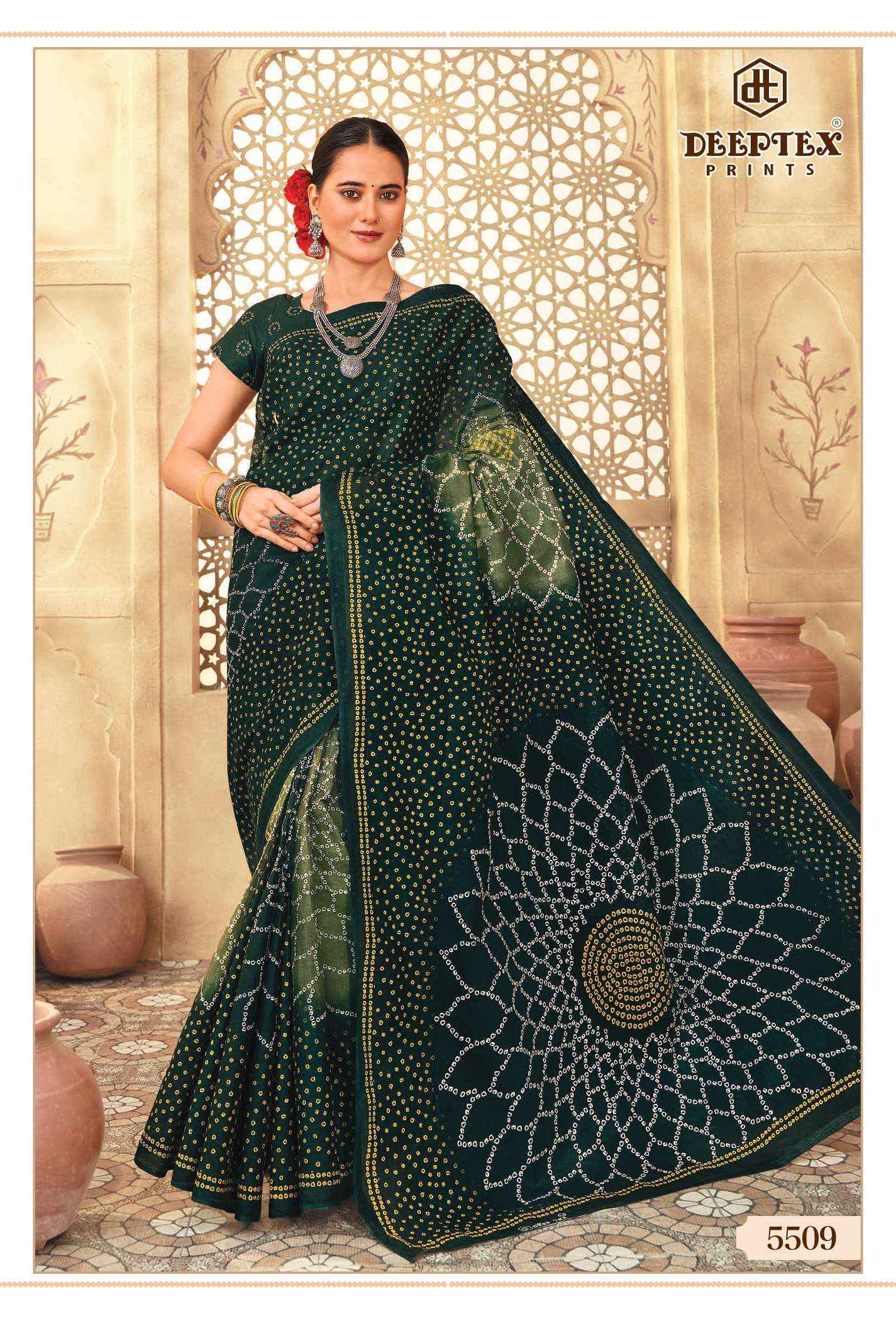 Deeptex Mother India Vol-55 Cotton Saree (30 pcs Catalogue)