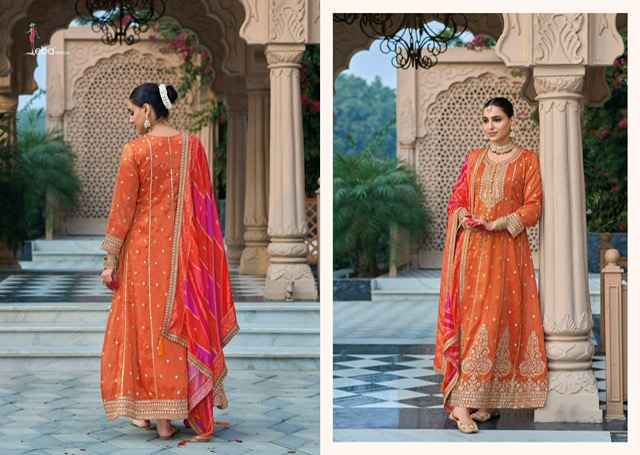 Eba Lifestyle Shringar Heavy Simar Readymade Dress (3 pcs Catalogue)