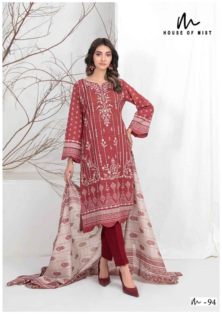 House Of Mist Ghazal Cotton Collection Vol-10 Cotton Dress Material (6 pcs Catalogue)