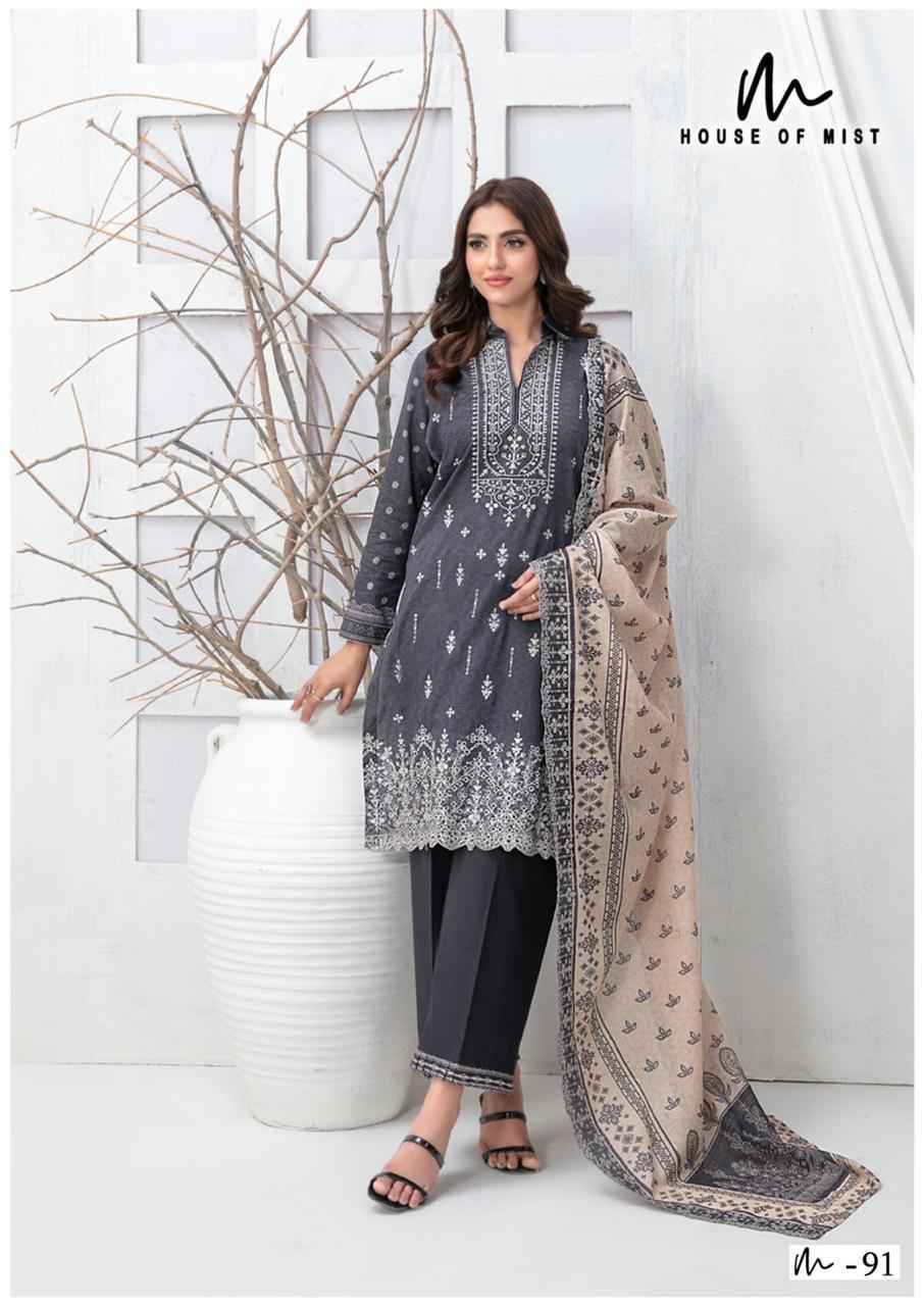 House Of Mist Ghazal Cotton Collection Vol-10 Cotton Dress Material (6 pcs Catalogue)