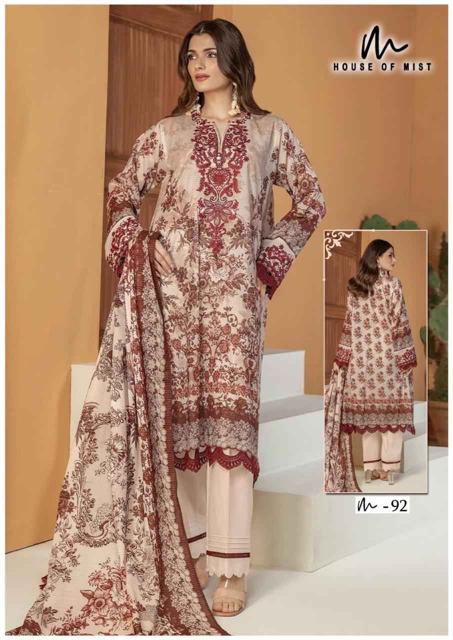 House Of Mist Ghazal Cotton Collection Vol-10 Cotton Dress Material (6 pcs Catalogue)