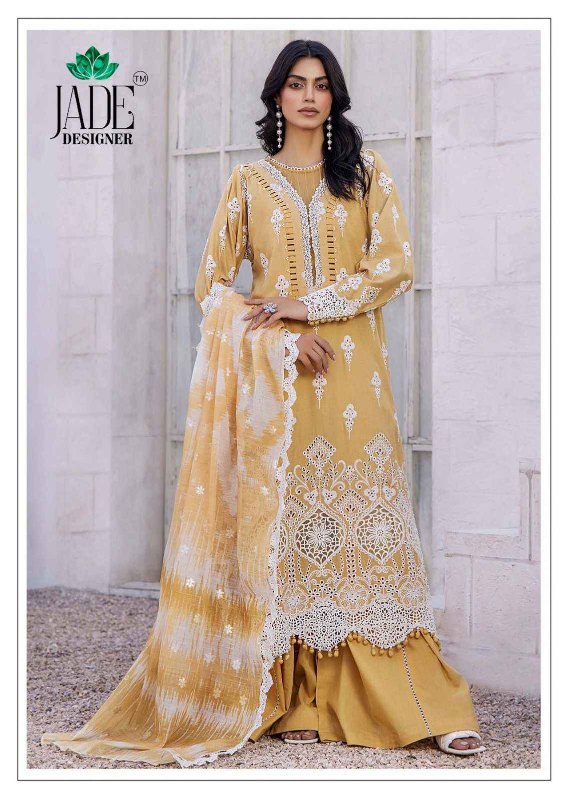 Jade Ayesha Zara Vol-1 Lawn Cotton Dress Material (6 pcs Catalogue)