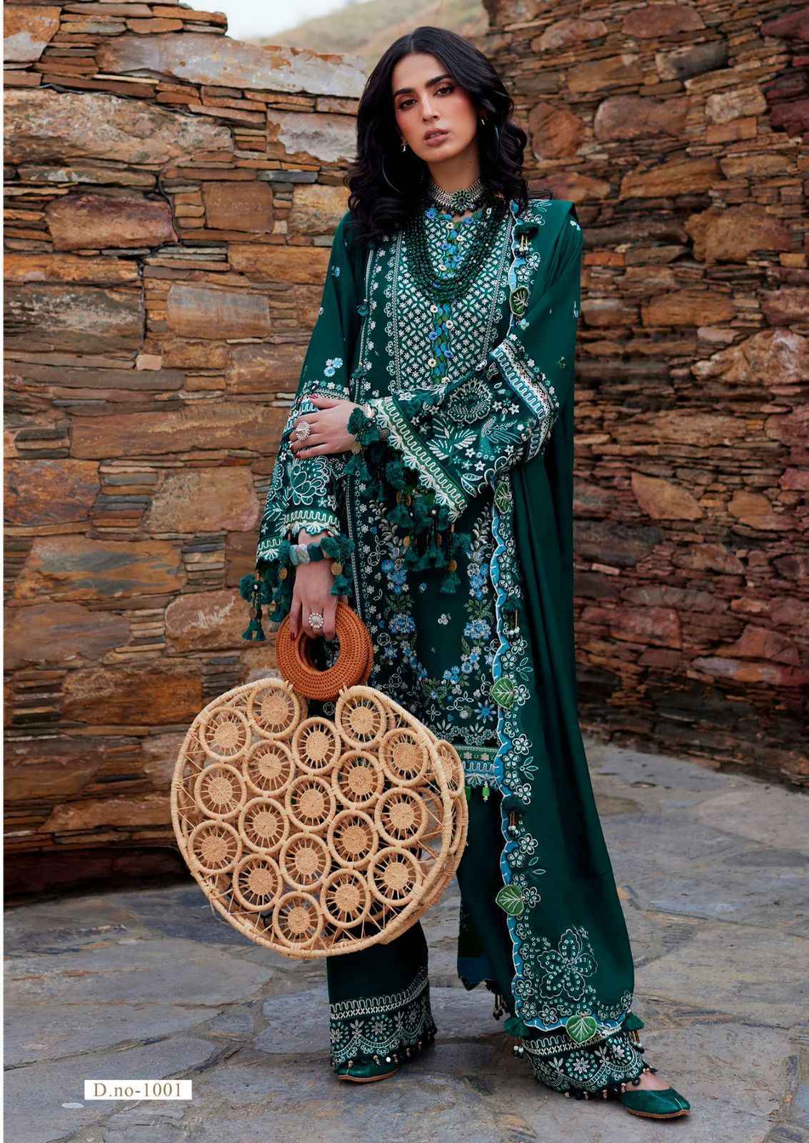 Jade Ayesha Zara Vol-1 Lawn Cotton Dress Material (6 pcs Catalogue)