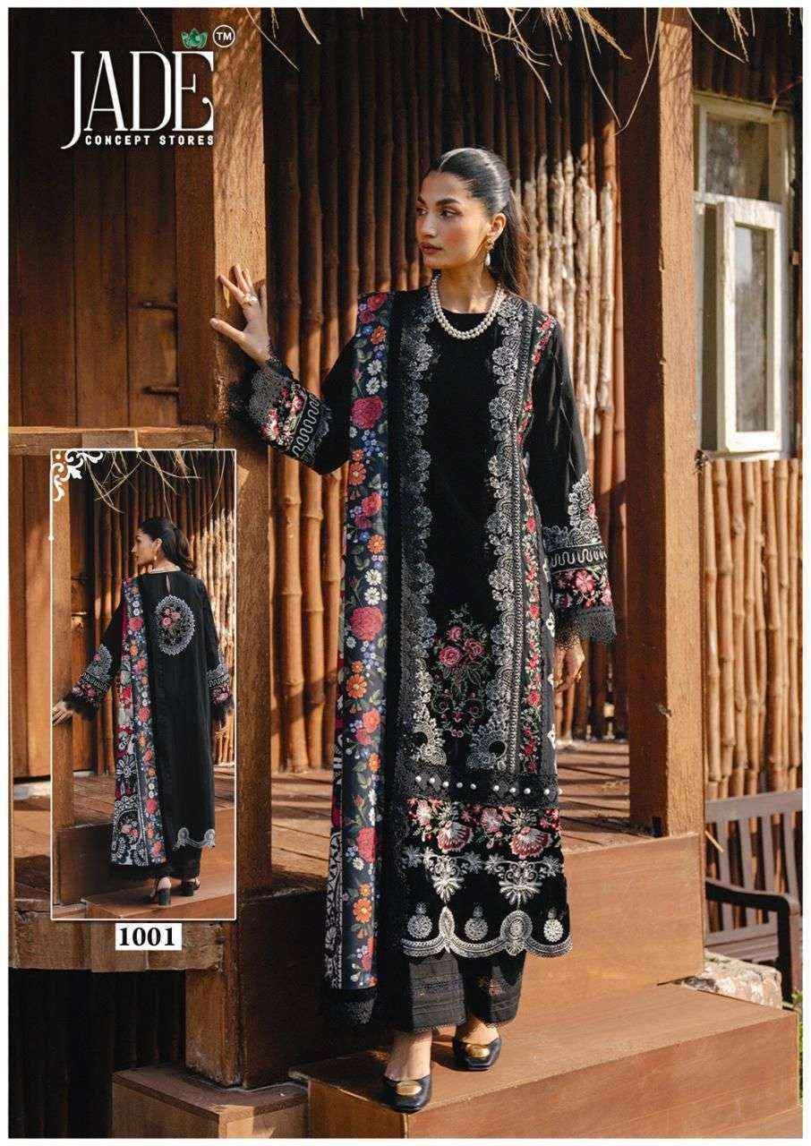 Jade Bin Saeed Heavy Luxury Vol-10 Cotton Readymade Suit (6 pcs Catalogue)