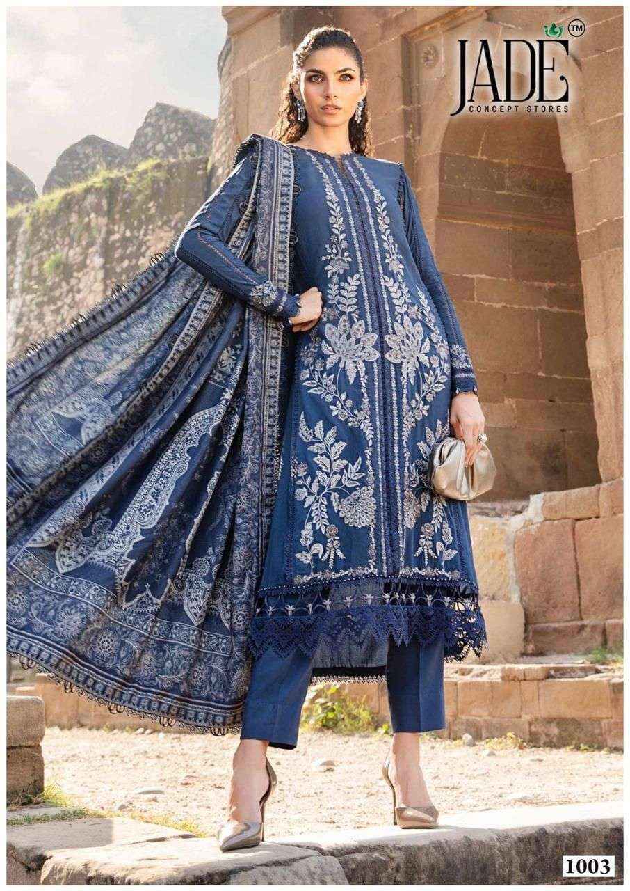 Jade Bin Saeed Heavy Luxury Vol-10 Cotton Readymade Suit (6 pcs Catalogue)