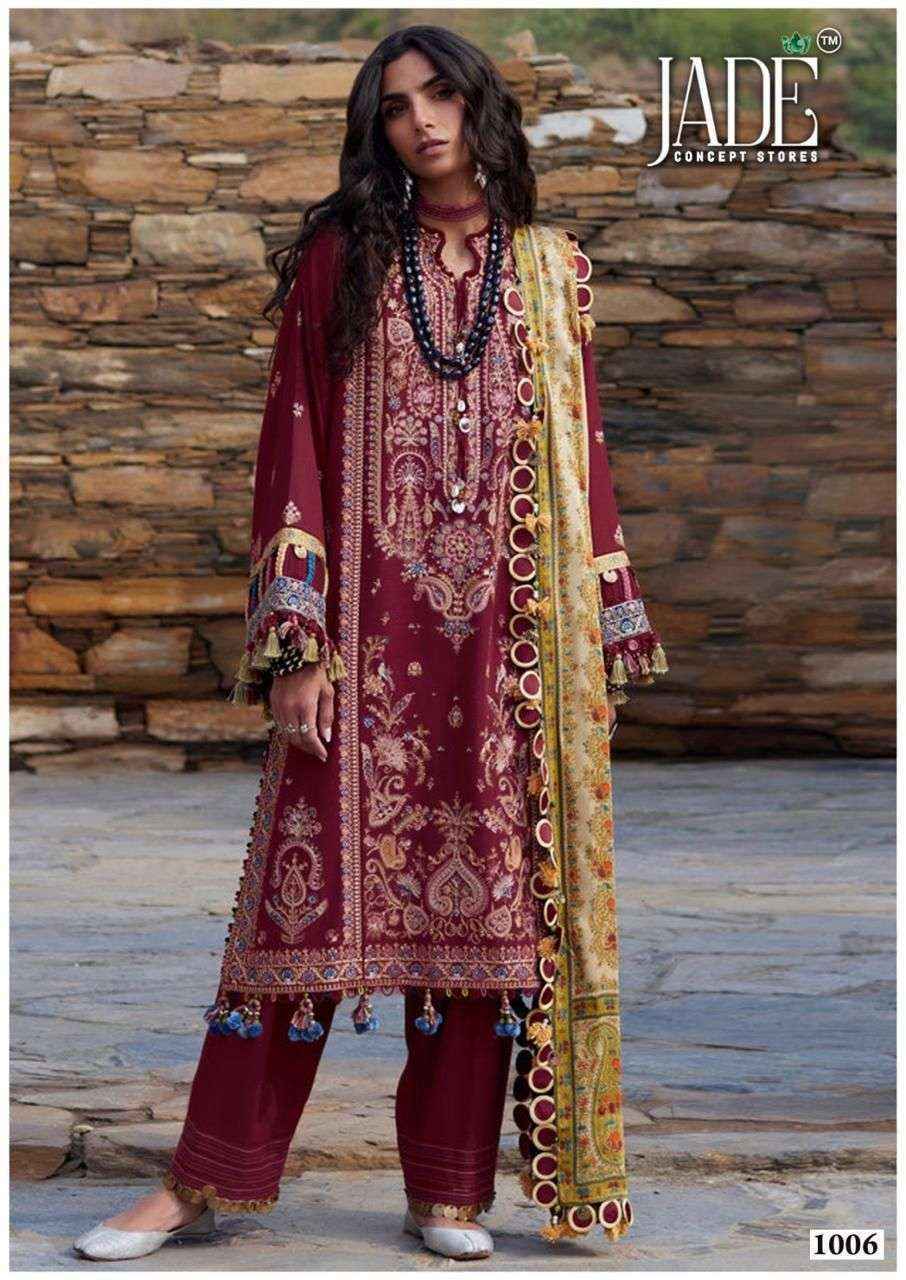 Jade Bin Saeed Heavy Luxury Vol-10 Cotton Readymade Suit (6 pcs Catalogue)