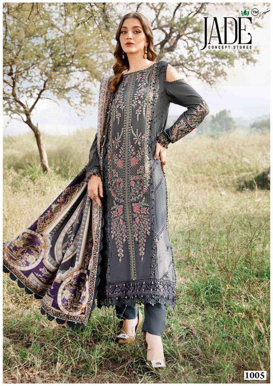 Jade Bin Saeed Heavy Luxury Vol-10 Cotton Readymade Suit (6 pcs Catalogue)