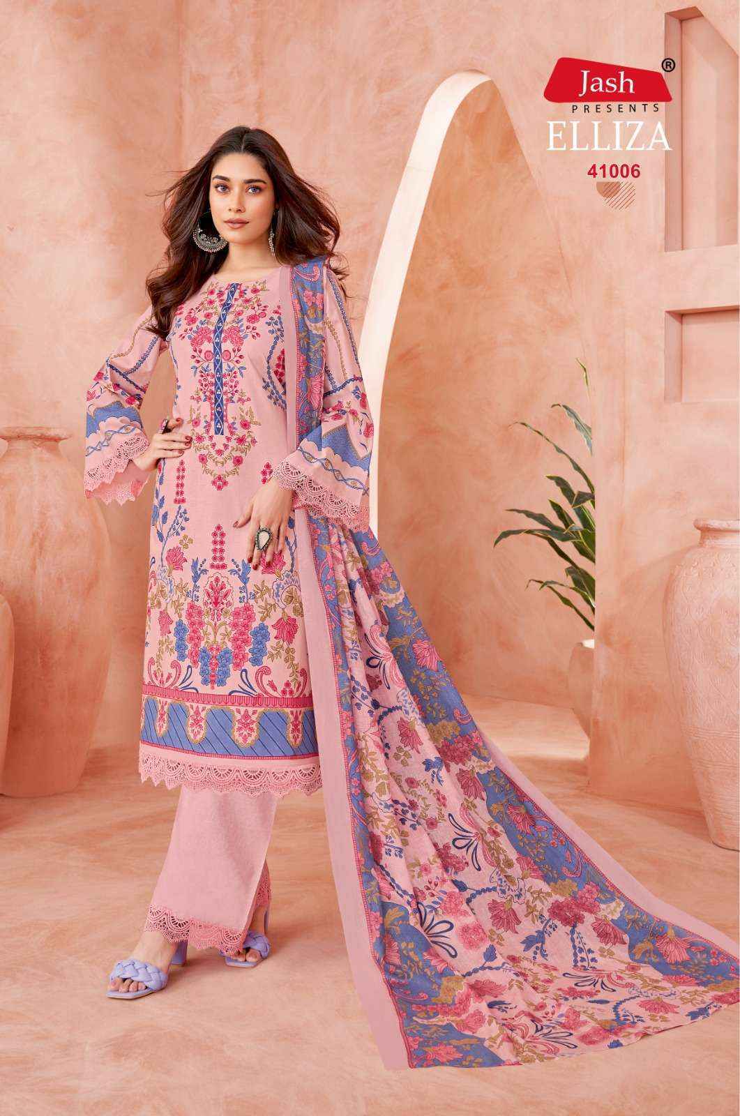 Jash Elliza Vol-41 Cotton Dress Material (10 pcs Catalogue)