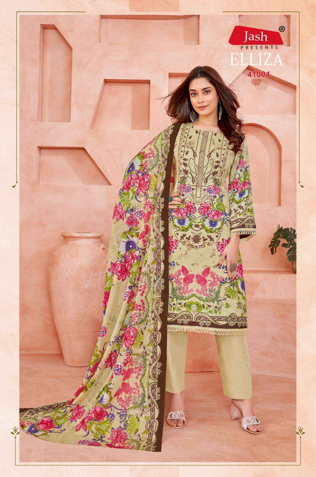 Jash Elliza Vol-41 Cotton Dress Material (10 pcs Catalogue)